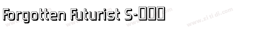 Forgotten Futurist S字体转换